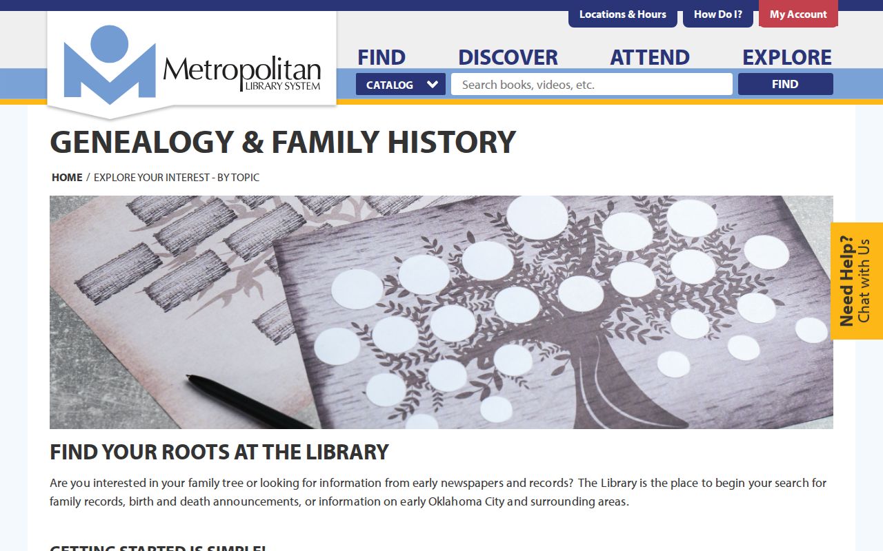 Oklahoma City city directory research resources at Metropolitan Library genealogy collection